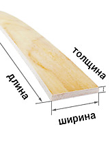 Ламели не стандартных размеров