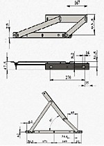 Конструкторский чертеж подъемного механизма 502