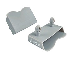 Латодержатель односторонний (фигурный) серый 53мм